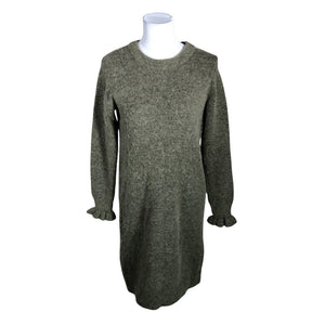 Unisex Selected - Knit dress, size 38 - Green (1)