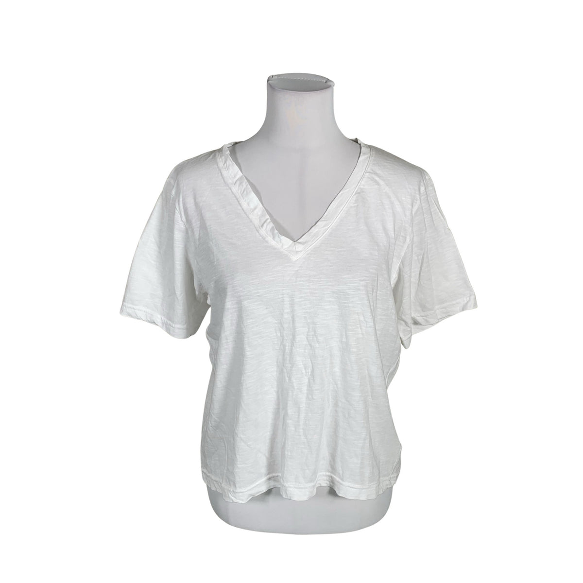 Unisex Lindex - T-shirt, size 38 - White (1)