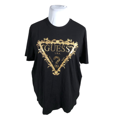 Unisex Guess - T-shirt, size 44 - Black ()