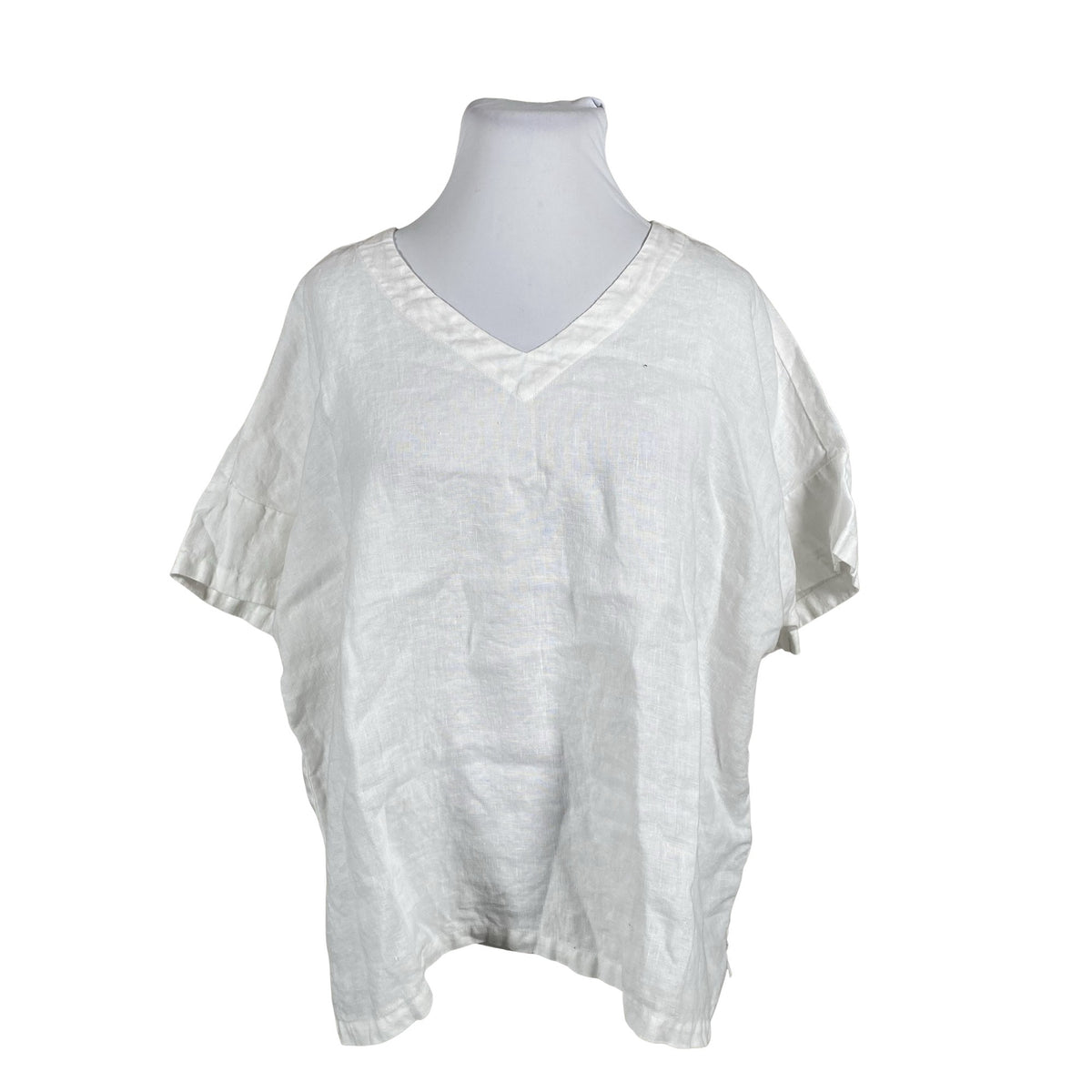 Unisex Nanso - Short-sleeved blouse, size 44 - White (1)