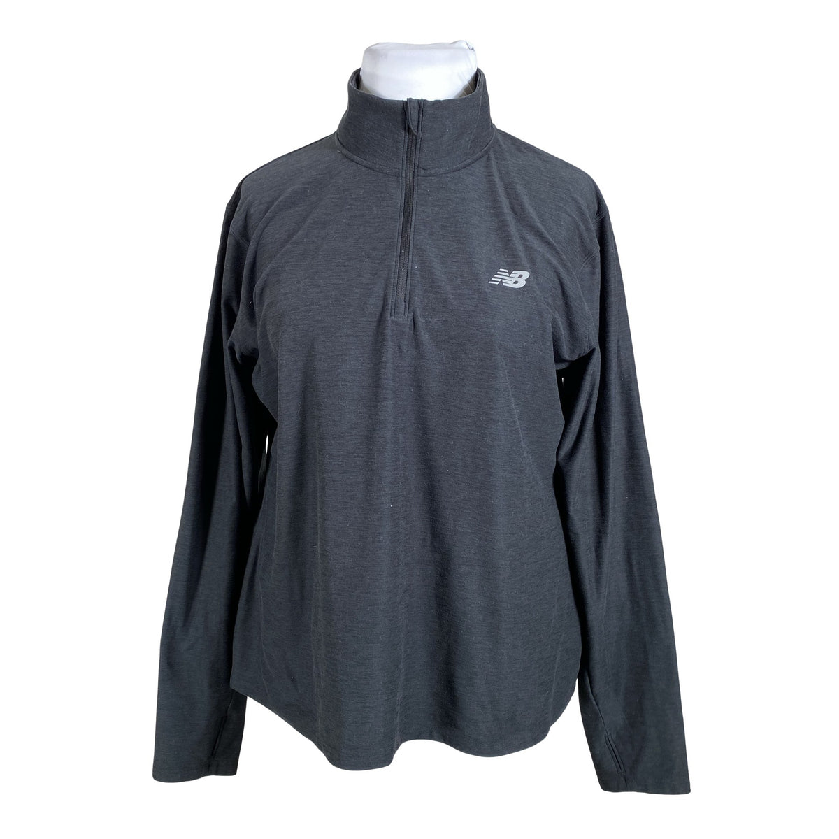 Unisex New Balance - Sports shirt, long sleeve, size 44 - Gray (1)