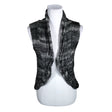 Unisex Your Face - Knit vest, size 34 - Gray ()