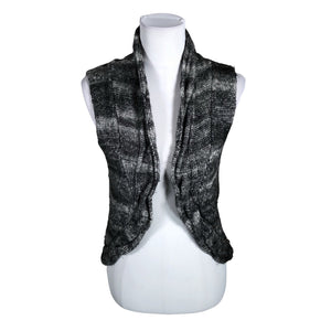Unisex Your Face - Knit vest, size 34 - Gray (1)