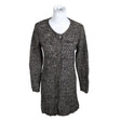 Unisex Sandwich - Cardigan, size 36 - Brown ()