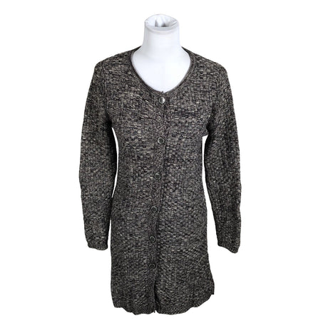 Unisex Sandwich - Cardigan, size 36 - Brown ()