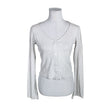 Unisex Urban Classics - Tricot shirt, size 38 - White ()