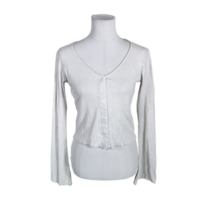 Unisex Urban Classics - Tricot shirt, size 38 - White (1)