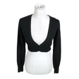 Unisex Esprit - Knit bolero jacket, size 36 - Black ()