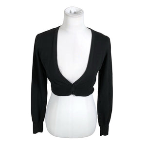 Unisex Esprit - Knit bolero jacket, size 36 - Black (1)