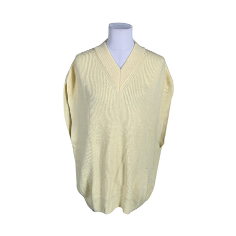 Unisex Makia - Knit vest, size 36 - Yellow ()