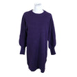 Unisex Selected - Knit tunic, size 38 - Violet ()