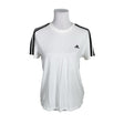 Unisex Adidas - Sports shirt, short sleeve, size 40 - White ()