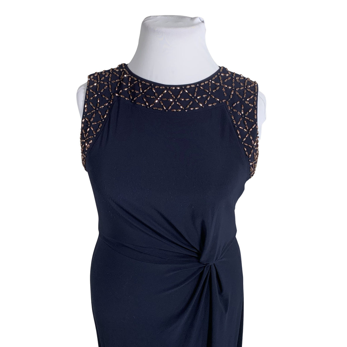 Unisex Joseph Ribkoff - Party dress, size 42 - Blue (3)