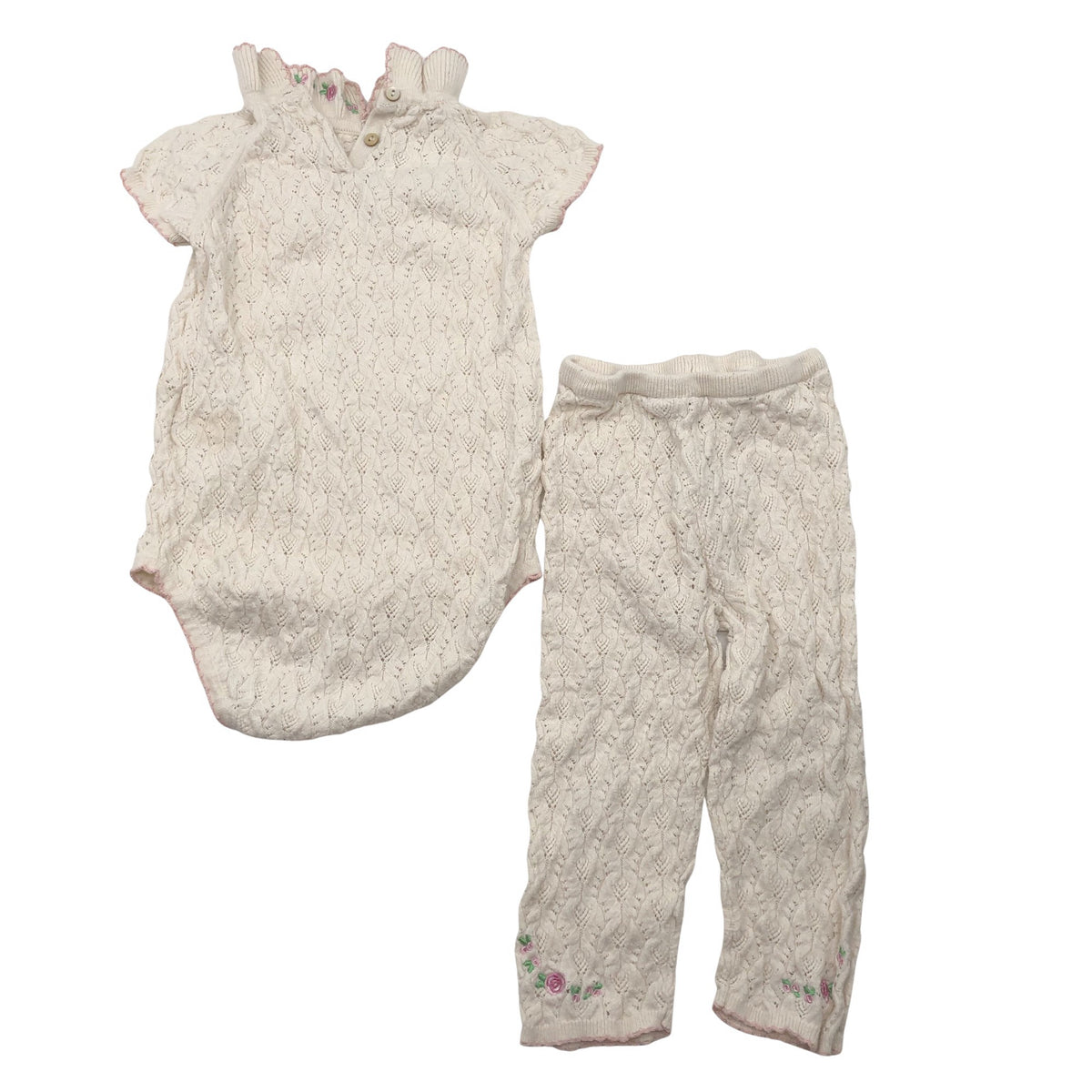 Unisex Konges Slojd - Body, size 74 - 80 - Beige (1)