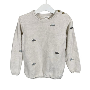 Unisex Newbie - Sweater, size 110 - 116 - Beige (1)