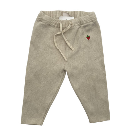 Unisex Floss - Tricot pants, size 74 - 80 - Beige ()