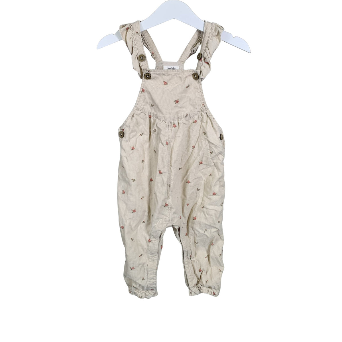 Unisex Newbie - Overalls, size 74 - 80 - Beige (1)