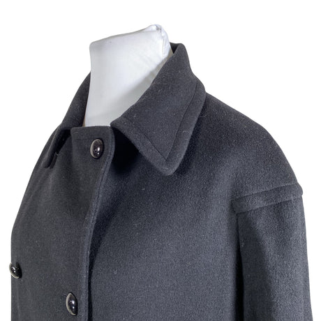 Unisex Marimekko - Wool coat, size 42 - Black (2)