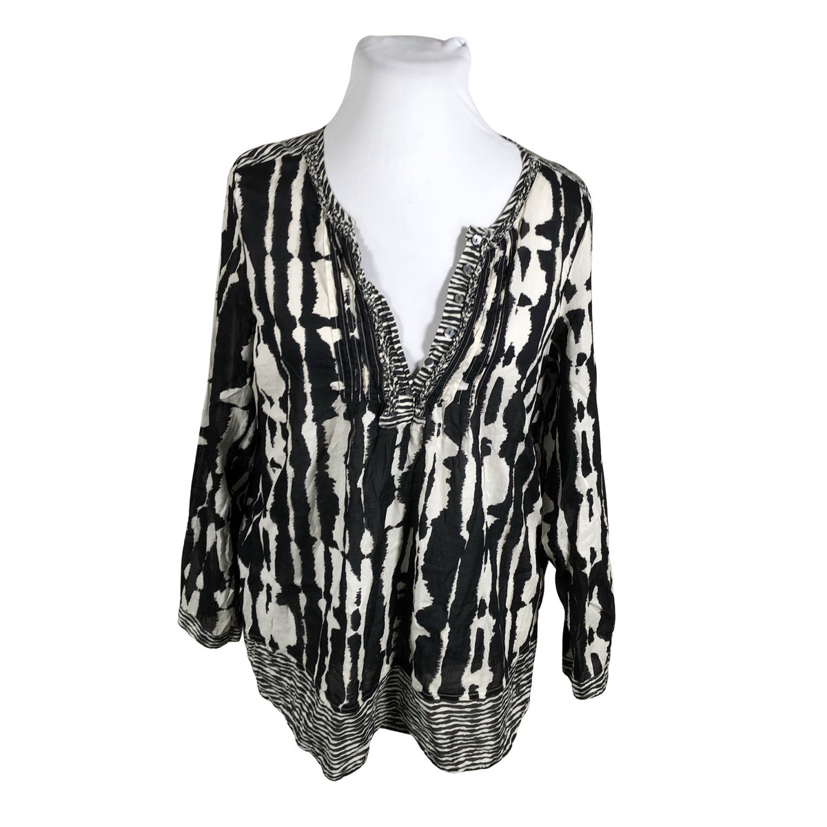 Unisex Olsen - Blouse, size 44 - Black (1)