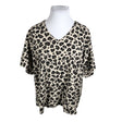 Unisex Free Quent - Short-sleeved blouse, size 44 - Beige ()