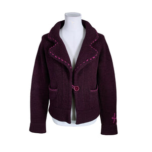 Unisex Henri Lloyd - Cardigan, size 40 - Violet (1)