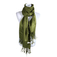 Unisex Pashmina - Scarf, size Midi - Green ()