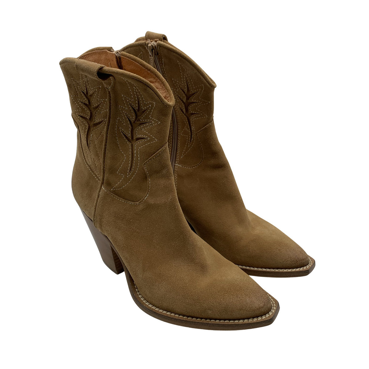 Unisex Bukela - Cowboy boots, size 40 - Brown (2)