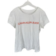 Unisex Calvin Klein Jeans - T-shirt, size 152 - 158 - White ()