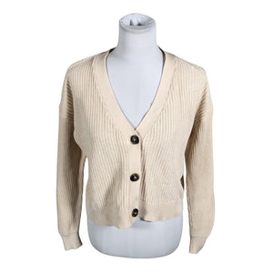 Unisex Selected - Cardigan, size 38 - Beige (1)