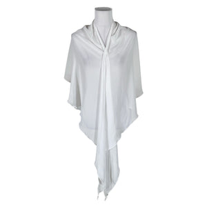 Unisex L'asessor - Shawl, size 40 - White (1)