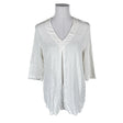 Unisex a la Louko - Blouse, size 38 - White ()