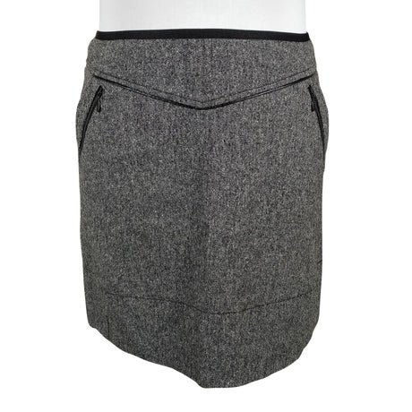 Unisex InWear - Fabric skirt, size 42 - Gray ()