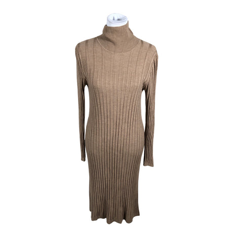 Unisex Lene Sand - Knit dress, size 36 - Beige ()