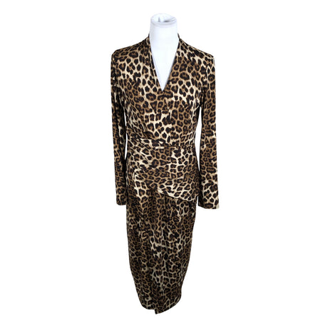 Unisex Joseph Ribkoff - Tricot dress, size 40 - Brown ()