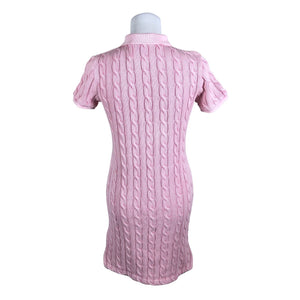 Unisex Polo Ralph Lauren - Knit dress, size 38 - Light pink (2)