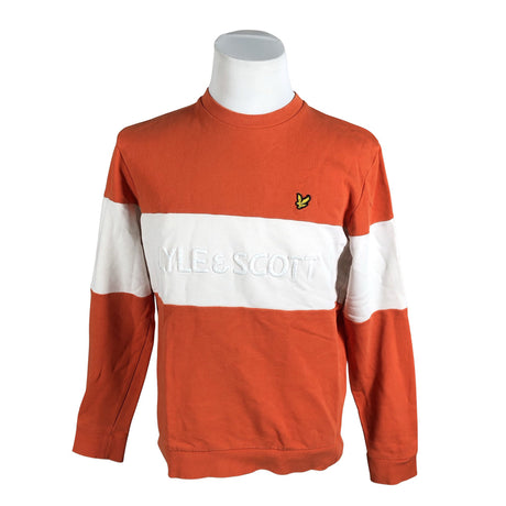 Unisex Lyle&Scott - Sweatshirt, size M - Orange ()