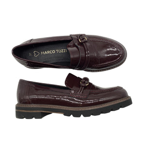 Unisex Marco Tozzi - Loafers, size 37 - Wine red (1)