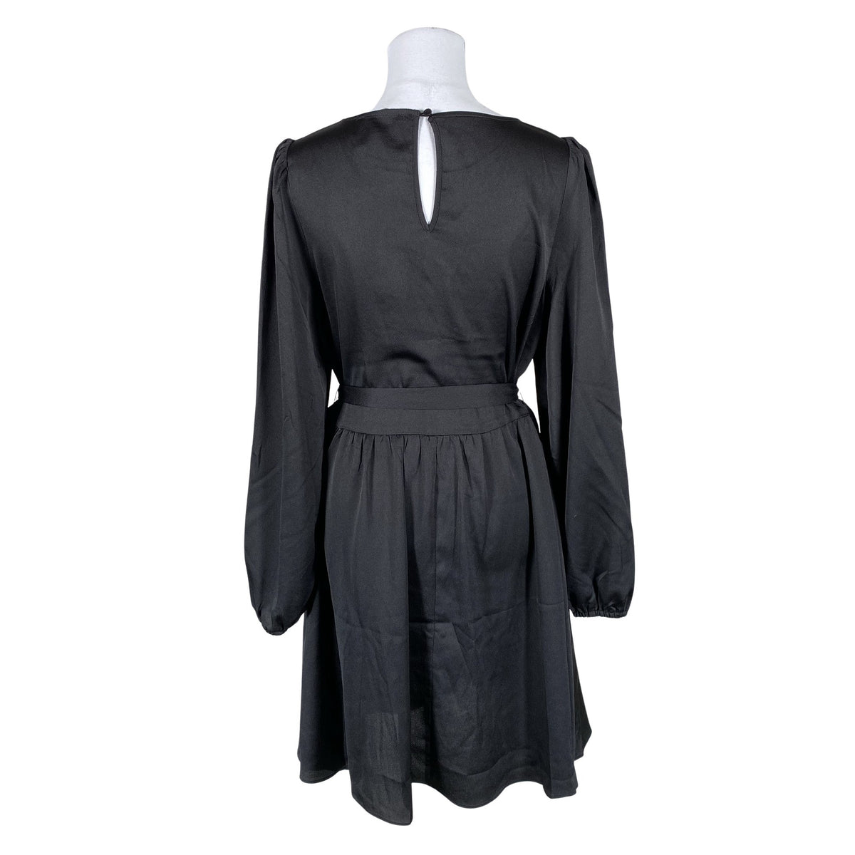 Unisex Bruuns Bazaar - Schiffon dress, size 40 - Black (2)