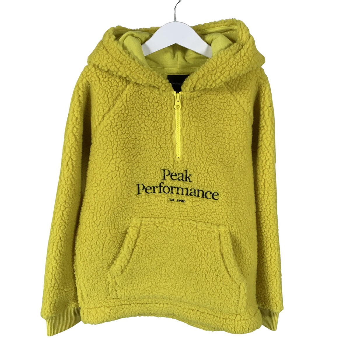 Unisex Peak Performance - Fleece shirt, size 134 - 140 - Yellow (1)