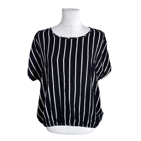 Unisex Kaffe - Short-sleeved blouse, size 40 - Black ()