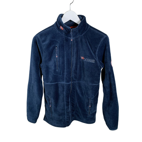Unisex Geographical Norway - Fleece jacket, size 158 - 164 - Blue ()