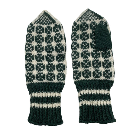 Unisex Handmade - Mittens, size Ei kokoa - Green ()