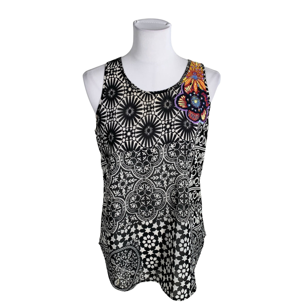 Unisex Desigual - Top, size 38 - Black (1)