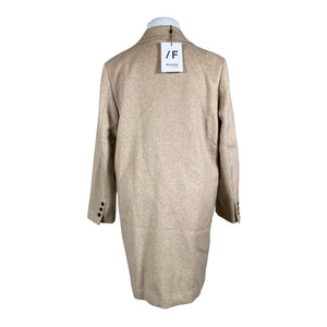 Unisex Selected - Wool coat, size 44 - Beige (3)