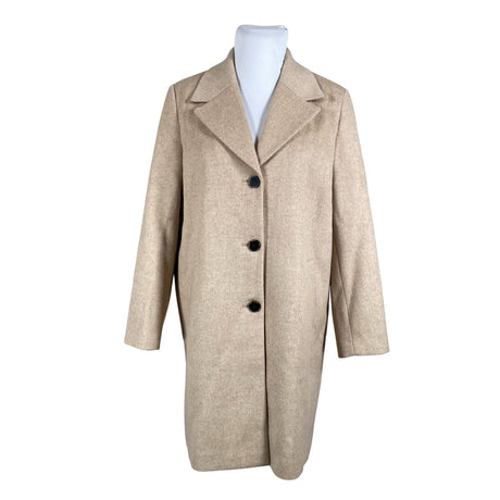 Unisex Selected - Wool coat, size 44 - Beige ()