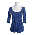 Unisex Abercrombie&Fitch - Tricot shirt, size 36 - Blue ()