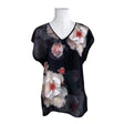 Unisex Ted Baker - Short-sleeved blouse, size 36 - Black ()