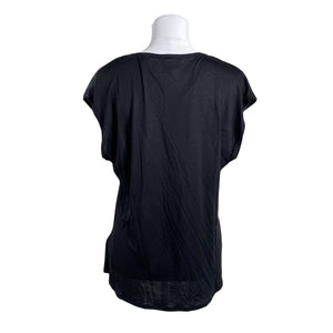 Unisex Ted Baker - Short-sleeved blouse, size 36 - Black (2)