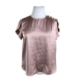 Unisex Lipsy London - Short-sleeved blouse, size 44 - Light pink ()