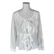 Unisex Armani Jeans - Blouse, size 40 - White ()